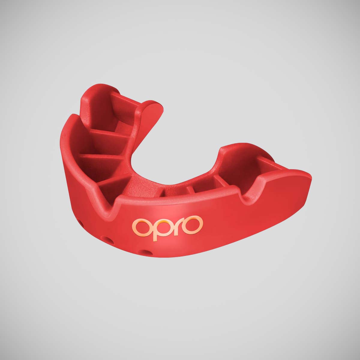 Red Opro Junior Bronze Self-Fit Mouth Guard Red   at Bytomic Trade and Wholesale