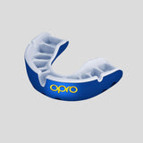 Blue/Pearl Opro Junior Gold Self-Fit Mouth Guard    at Bytomic Trade and Wholesale