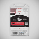Opro Junior Silver Self-Fit Mouth Guard Clear    at Bytomic Trade and Wholesale