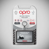 Opro Junior Silver Self-Fit Mouth Guard Clear    at Bytomic Trade and Wholesale