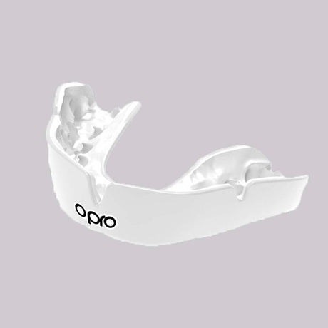 Clear Opro Junior Instant Custom-Fit Single Colour Mouth Guard    at Bytomic Trade and Wholesale