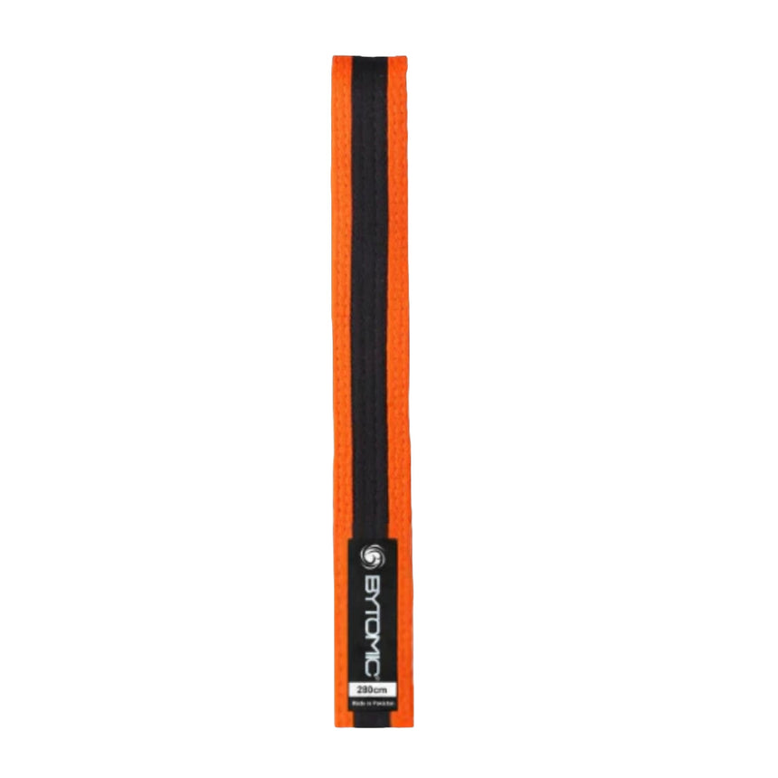 Orange/Black Bytomic Stripe Belt    at Bytomic Trade and Wholesale