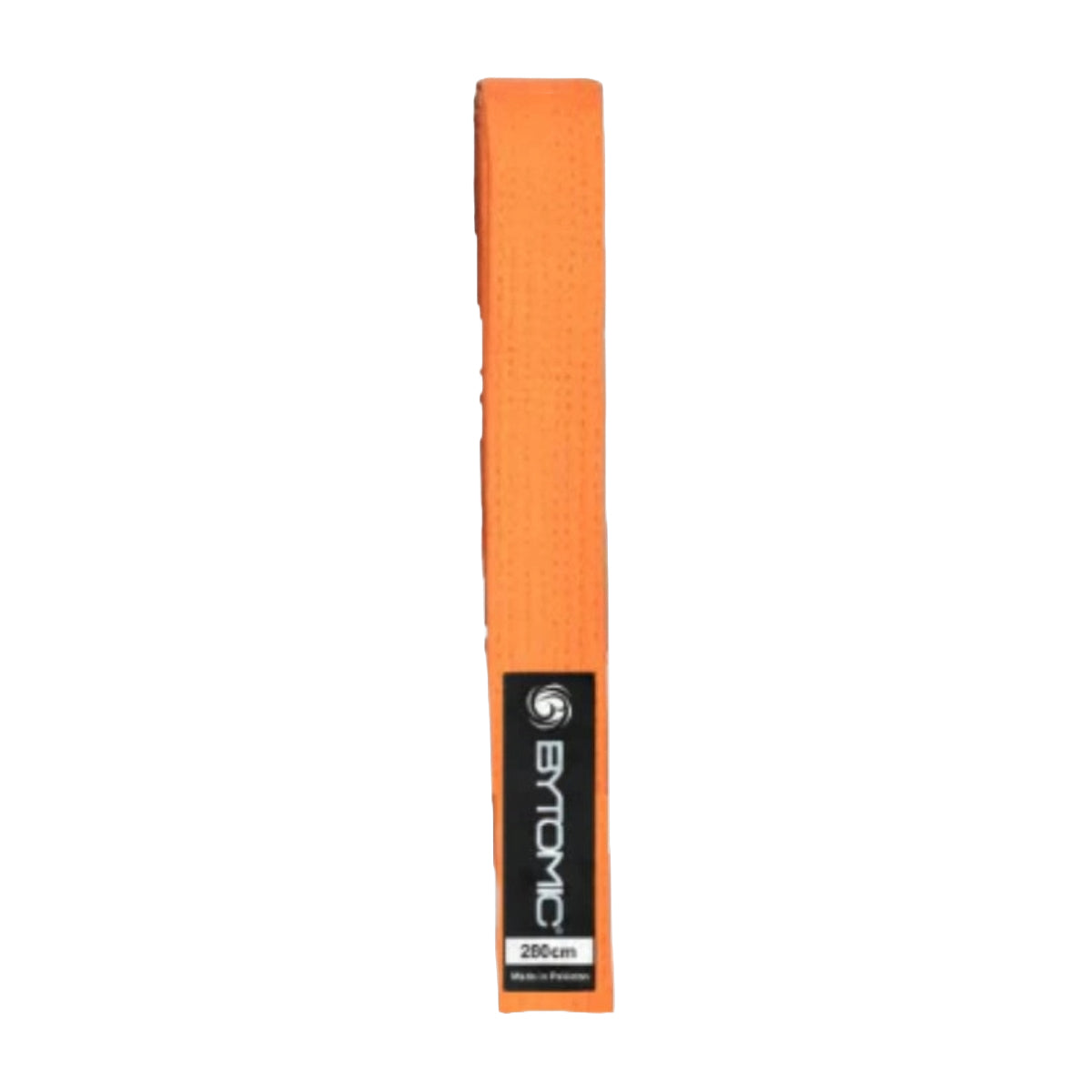 Orange Bytomic 100% Cotton Solid Colour Martial Arts Belt at Bytomic Trade and Wholesale