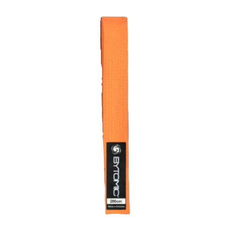Orange Bytomic Solid Colour Martial Arts Belt