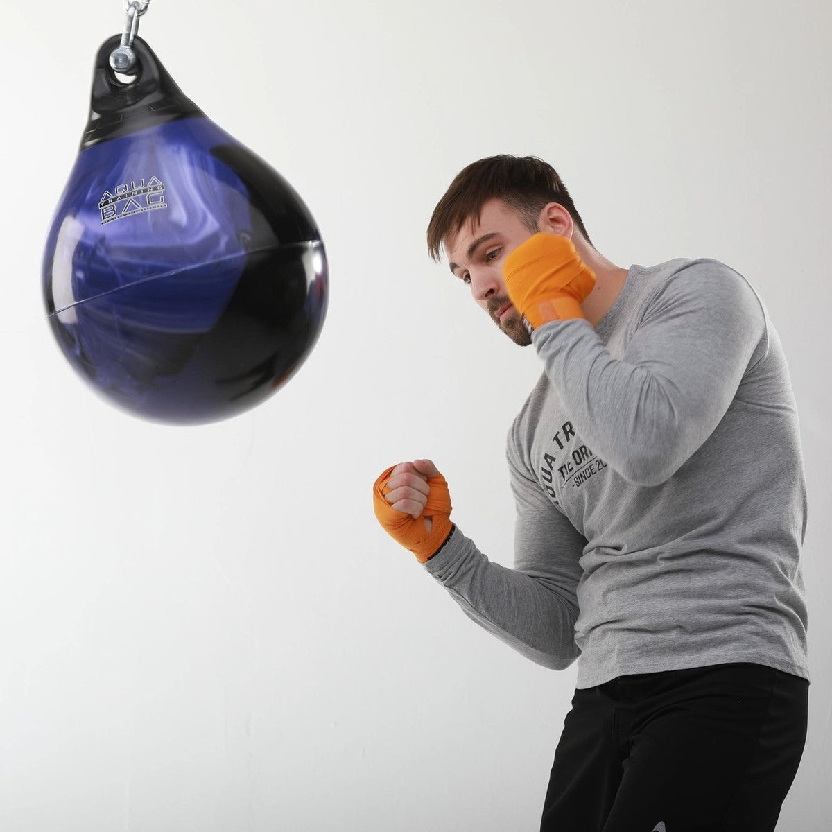 Purple Aqua 15" 75lb Energy Punching Bag    at Bytomic Trade and Wholesale