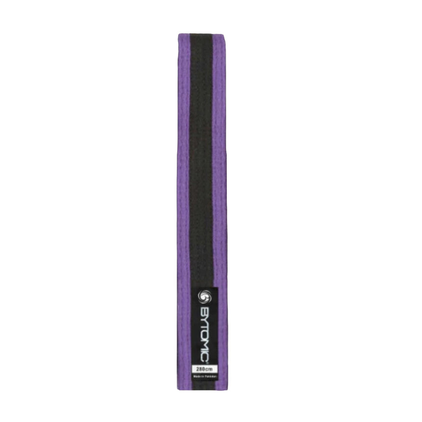 Purple/Black Bytomic Stripe Belt    at Bytomic Trade and Wholesale