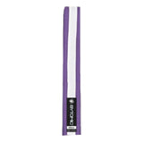 Purple/White Stripe Bytomic Martial Arts Belt    at Bytomic Trade and Wholesale