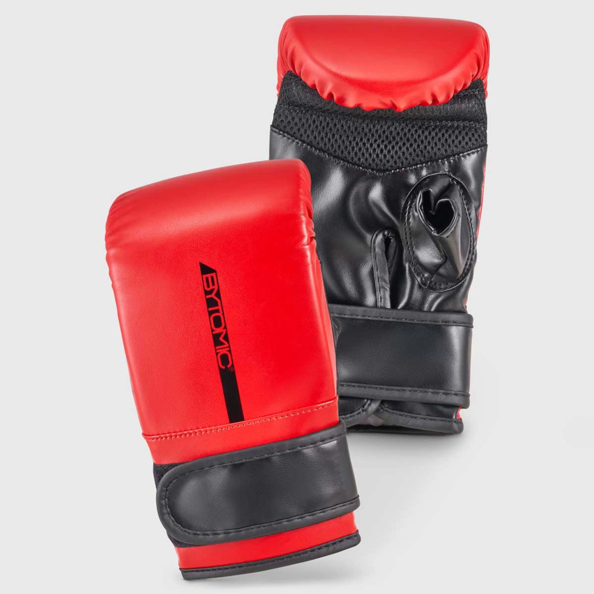 Red/Black Bytomic Red Label Bag Gloves    at Bytomic Trade and Wholesale