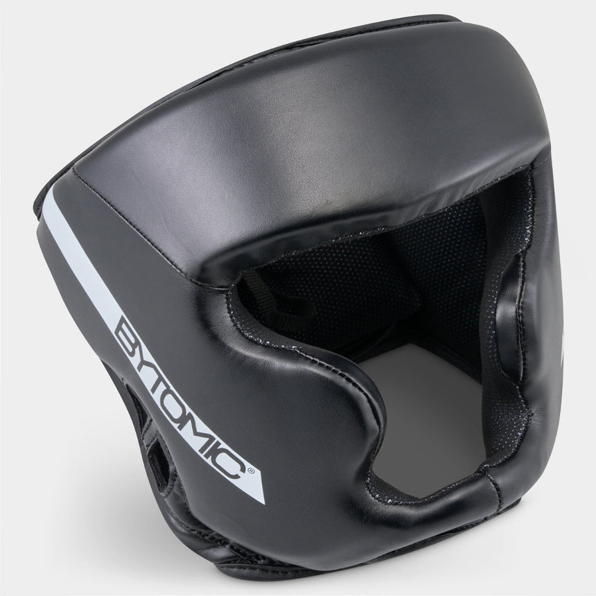 Black/White Bytomic Red Label Tournament Head Guard    at Bytomic Trade and Wholesale
