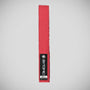 Red Bytomic 100% Cotton Solid Colour Martial Arts Belt