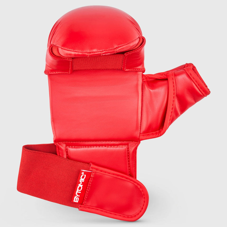 Red/White Bytomic Red Label Karate Mitt with Thumb    at Bytomic Trade and Wholesale