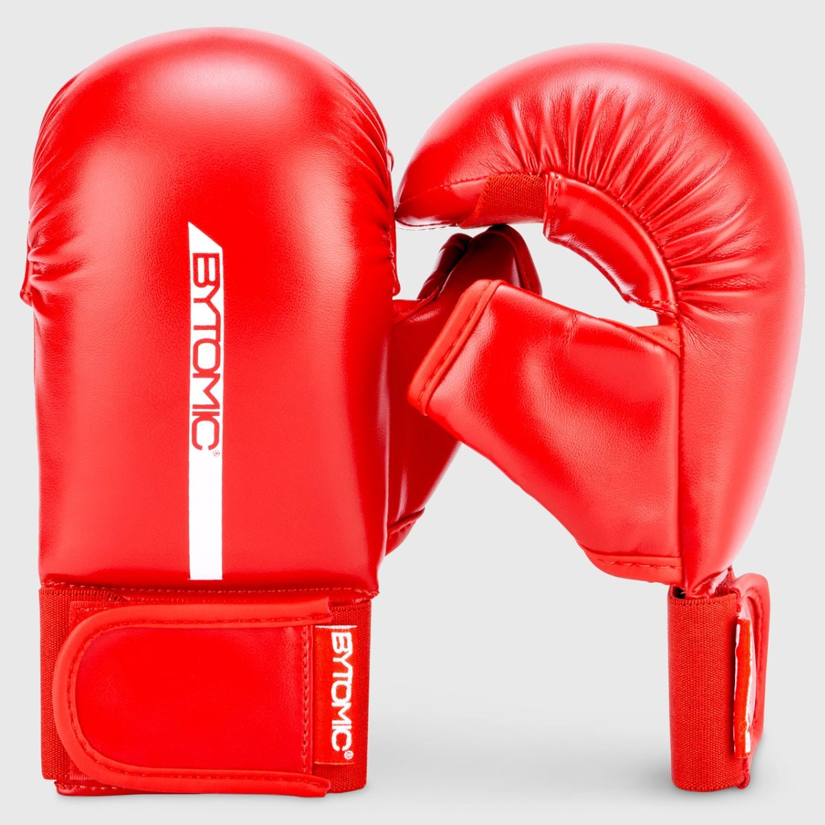 Red/White Bytomic Red Label Karate Mitt with Thumb    at Bytomic Trade and Wholesale