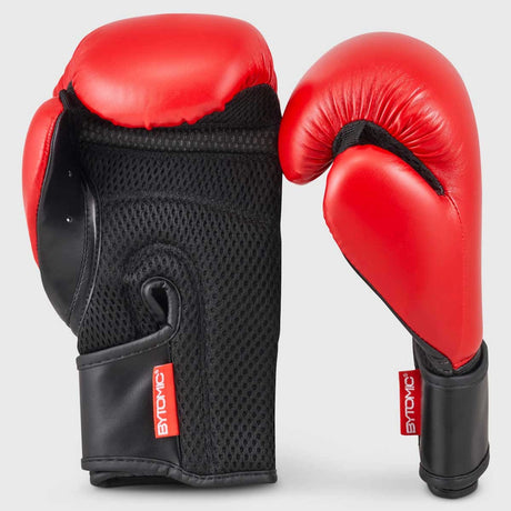 Red/Black Bytomic Red Label Kids Boxing Gloves    at Bytomic Trade and Wholesale