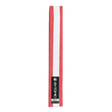 Red/White Stripe Bytomic 100% Cotton Martial Arts Belt at Bytomic Trade and Wholesale