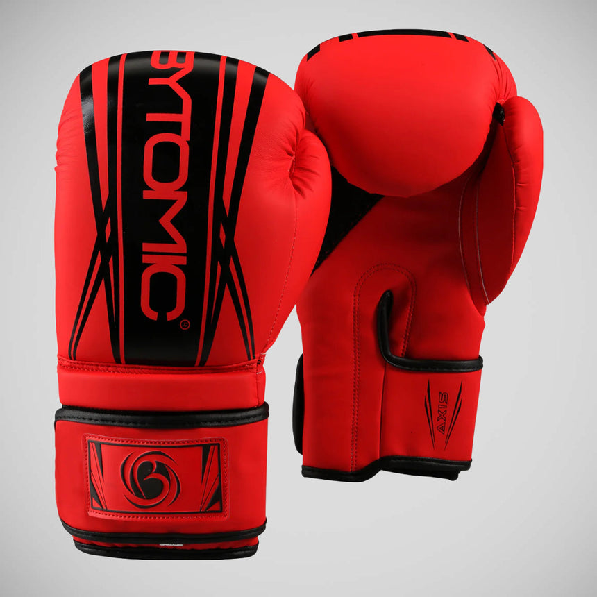 Red/Black Bytomic Axis V2 Boxing Gloves    at Bytomic Trade and Wholesale