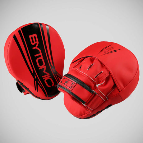 Red/Black Bytomic Axis V2 Focus Mitts    at Bytomic Trade and Wholesale