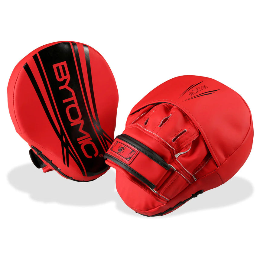 Red/Black Bytomic Axis V2 Focus Mitts    at Bytomic Trade and Wholesale