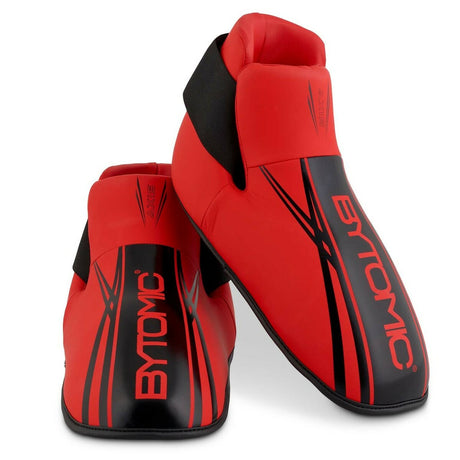 Red/Black Bytomic Axis V2 Point Fighter Kick XXS   at Bytomic Trade and Wholesale