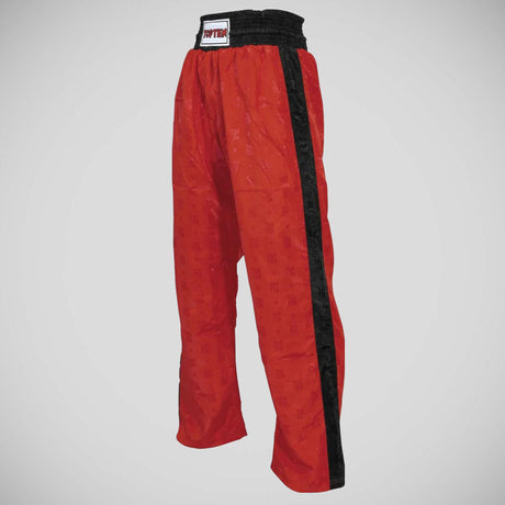 Red/Black Top Ten Kids Classic Kickboxing Pants    at Bytomic Trade and Wholesale