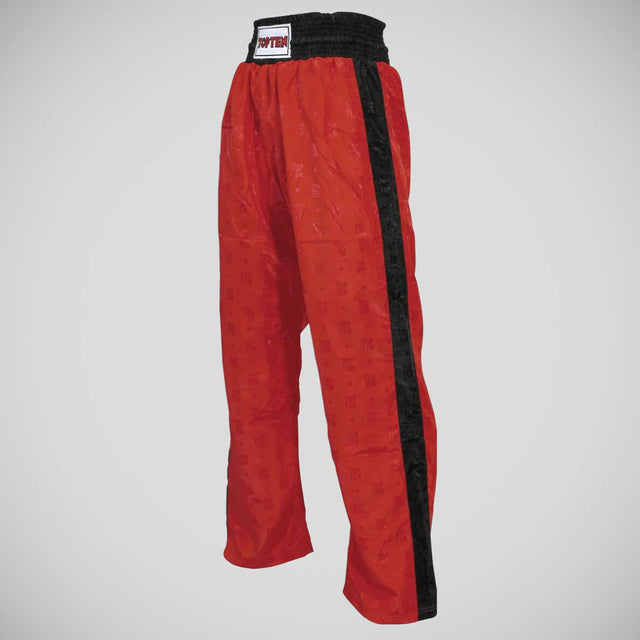 Red/Black Top Ten Kids Classic Kickboxing Pants    at Bytomic Trade and Wholesale