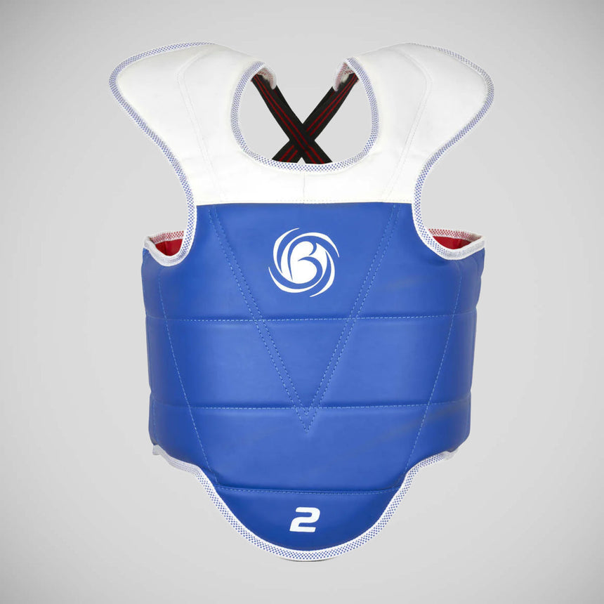 Red/Blue Bytomic Performer Reversible Chest Guard    at Bytomic Trade and Wholesale