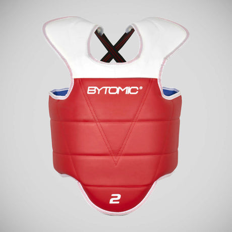 Red/Blue Bytomic Performer Reversible Chest Guard    at Bytomic Trade and Wholesale