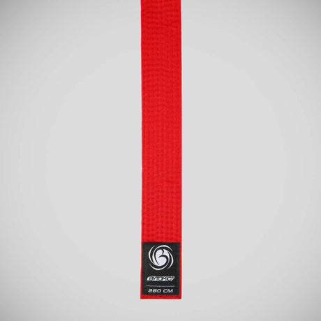 Red Bytomic Plain Polycotton Martial Arts Belt Pack of 10    at Bytomic Trade and Wholesale