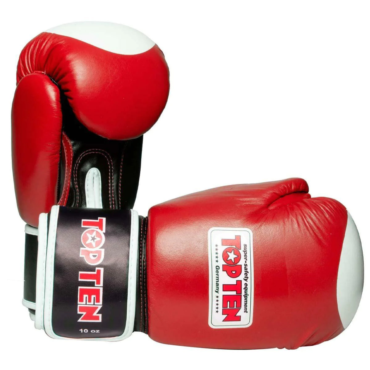 Red Top Ten WAKO Boxing Gloves    at Bytomic Trade and Wholesale