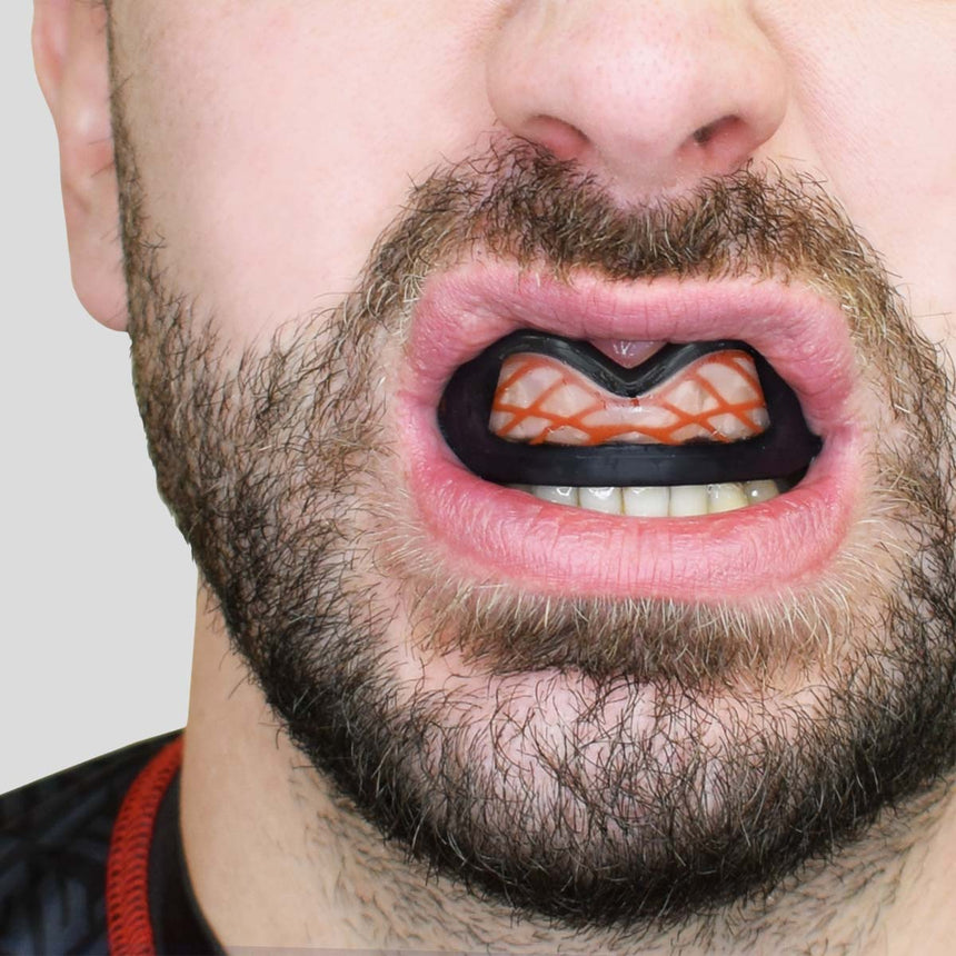 Black/Red SafeJawz Nitro Mouth Guard    at Bytomic Trade and Wholesale