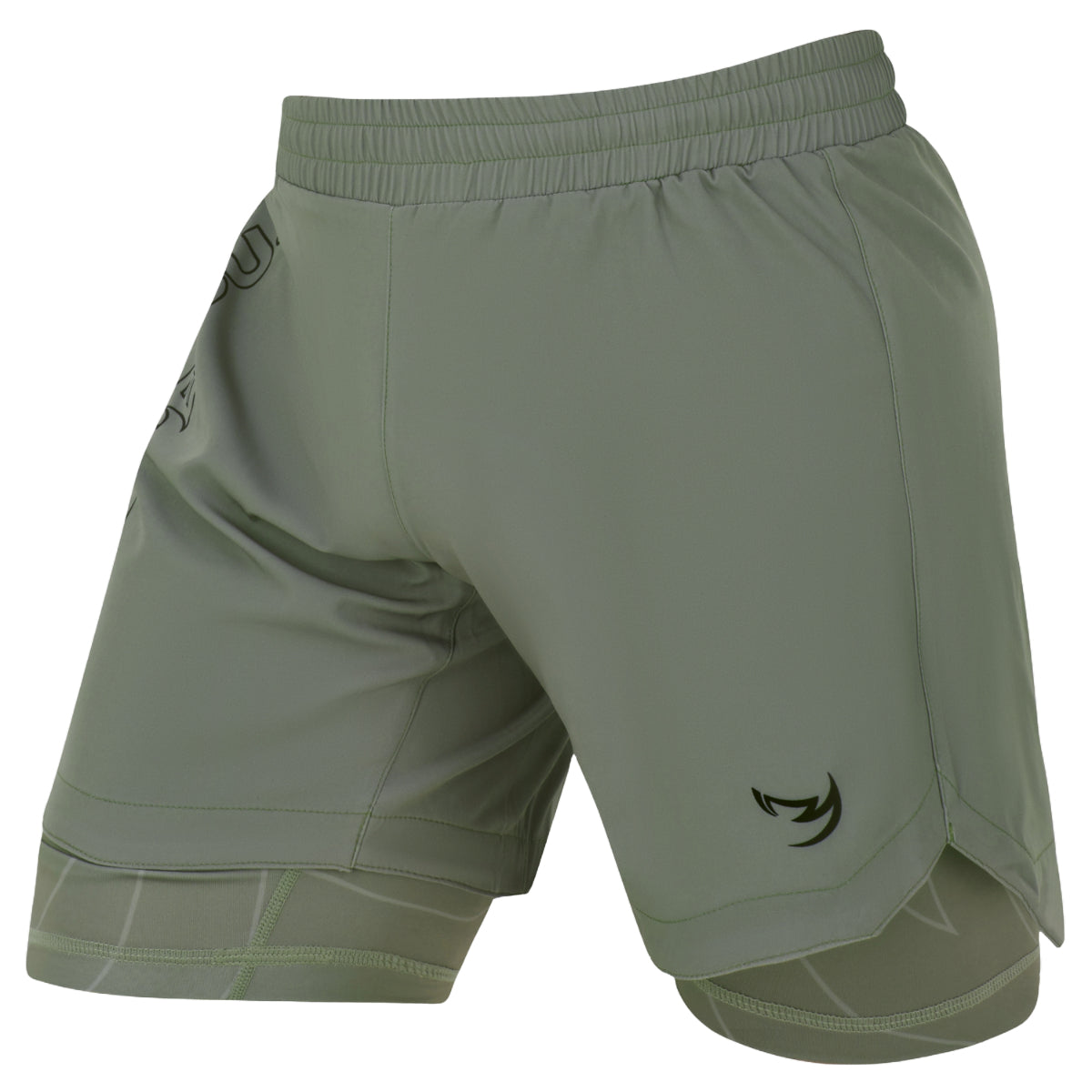 Fumetsu Icon Dual Layer Fight Shorts Sand    at Bytomic Trade and Wholesale