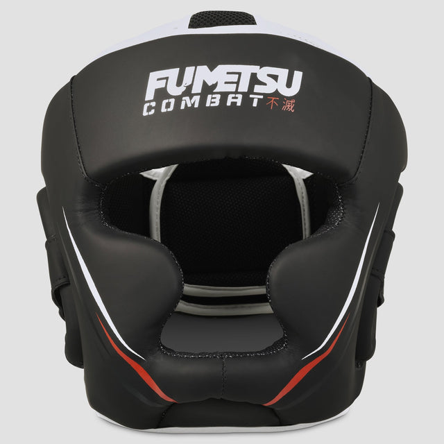 Black/White/Red Fumetsu Shield Head Guard    at Bytomic Trade and Wholesale