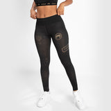 Black/Brown Venum Women Santa Muerte Dark Side Leggings    at Bytomic Trade and Wholesale