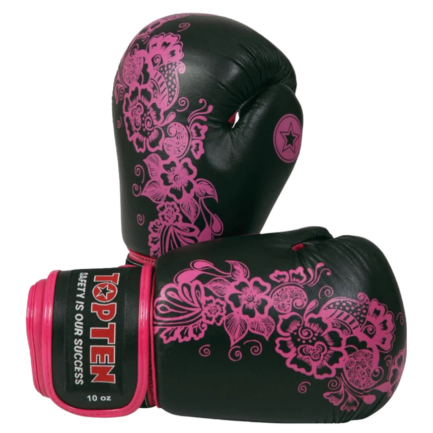 Top Ten Flowers Ladies Boxing Gloves 10oz    at Bytomic Trade and Wholesale