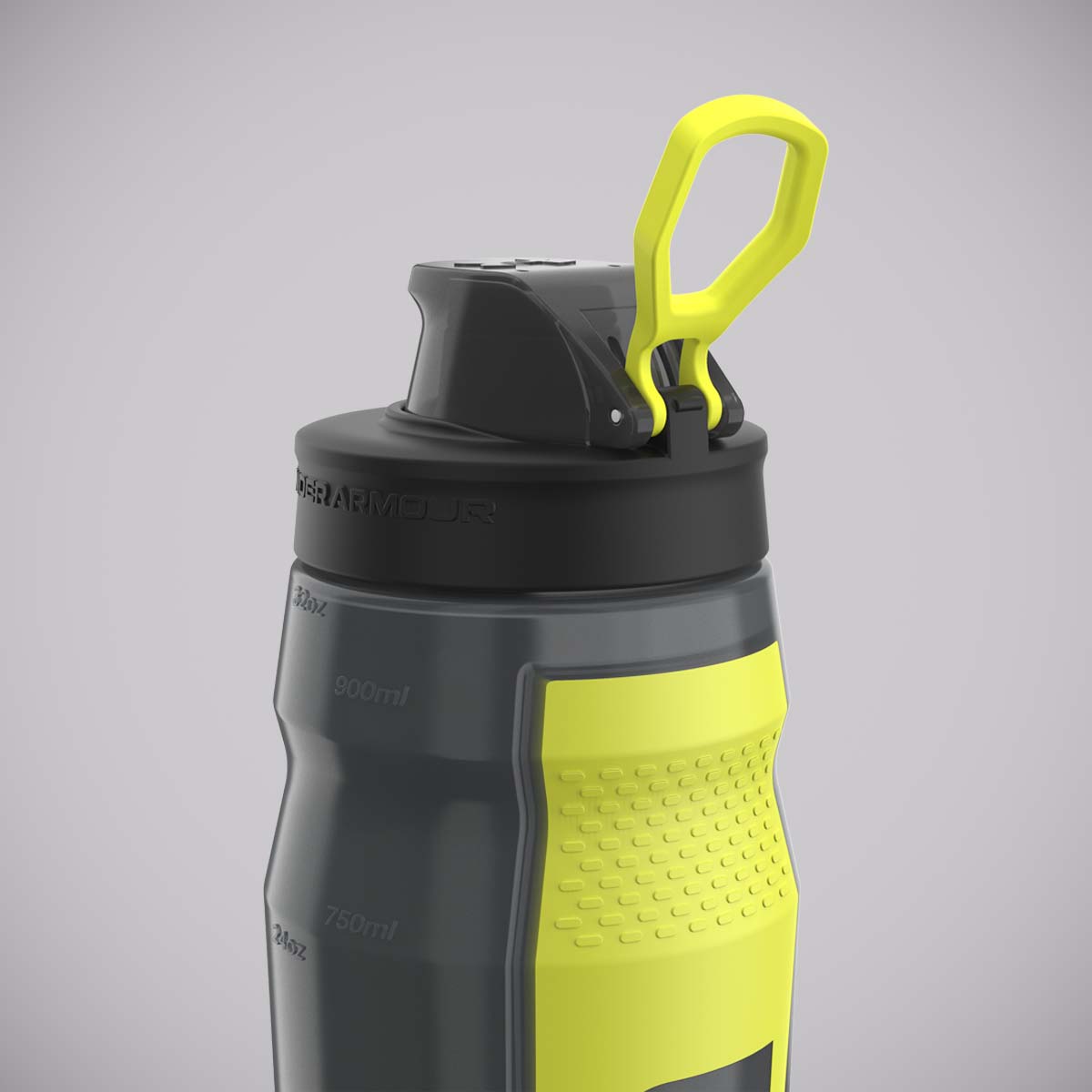 Black/Yellow Under Armour Playmaker Squeeze 950ml Sports Bottle    at Bytomic Trade and Wholesale