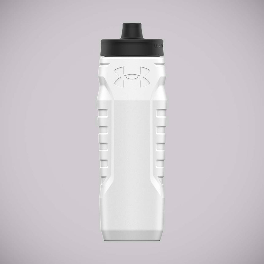 White Under Armour Sideline Squeeze 950ml Sports Bottle    at Bytomic Trade and Wholesale