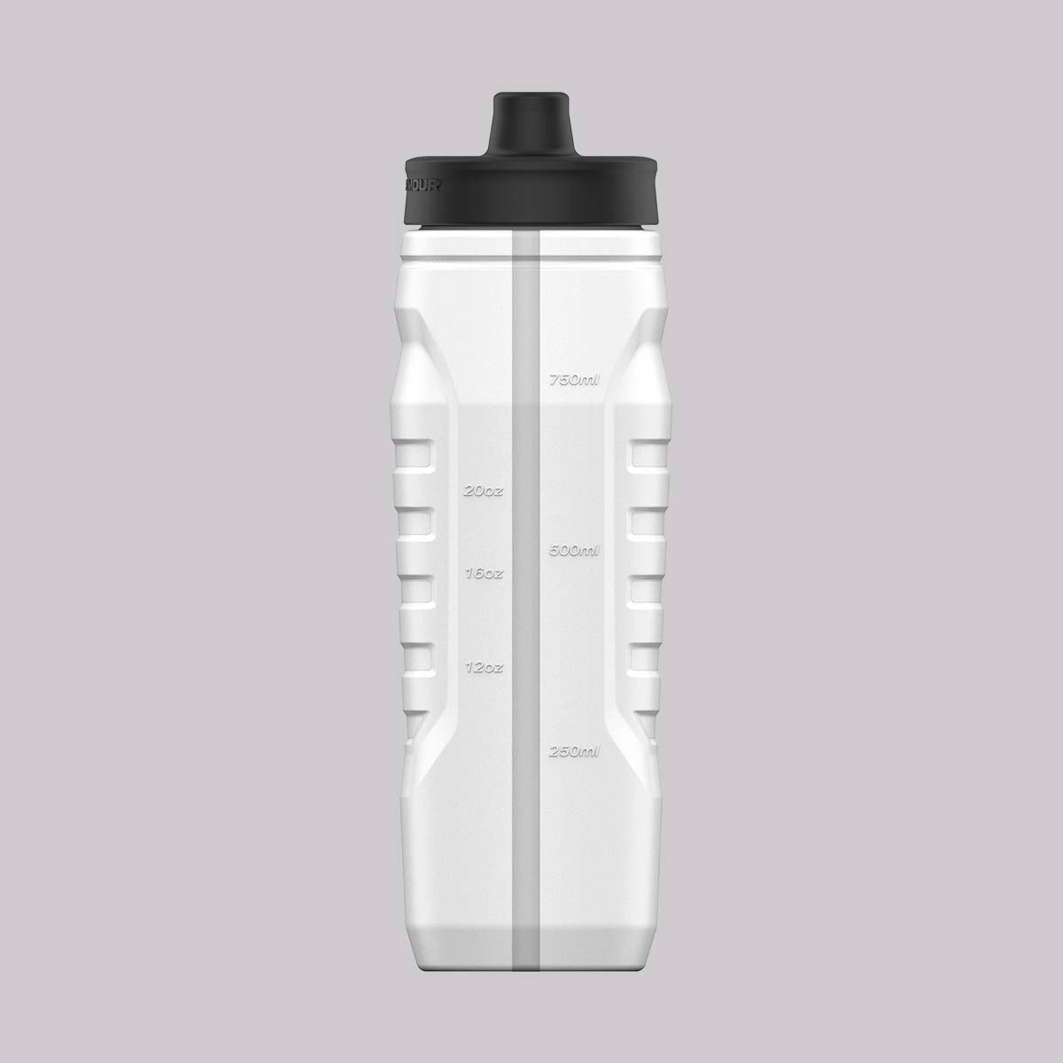 White Under Armour Sideline Squeeze 950ml Sports Bottle    at Bytomic Trade and Wholesale