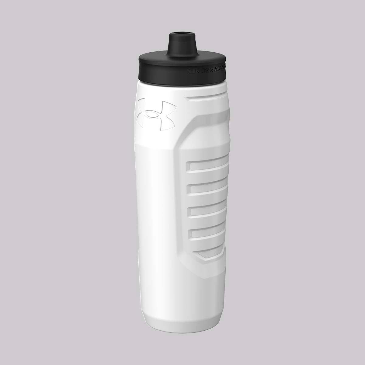 White Under Armour Sideline Squeeze 950ml Sports Bottle    at Bytomic Trade and Wholesale