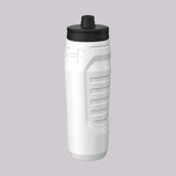 White Under Armour Sideline Squeeze 950ml Sports Bottle    at Bytomic Trade and Wholesale