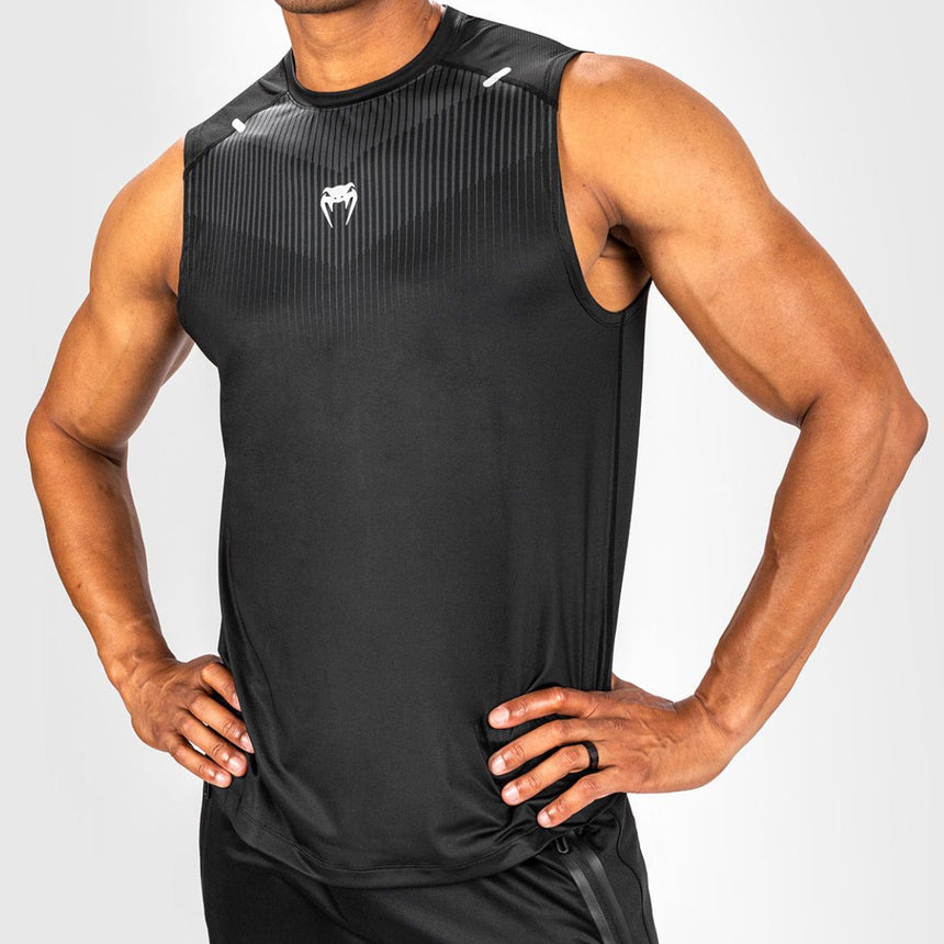 Black/Grey Venum Biomecha Dry Tech Tank Top    at Bytomic Trade and Wholesale