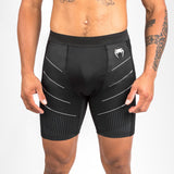 Black/Grey Venum Biomecha Vale Tudo Shorts    at Bytomic Trade and Wholesale