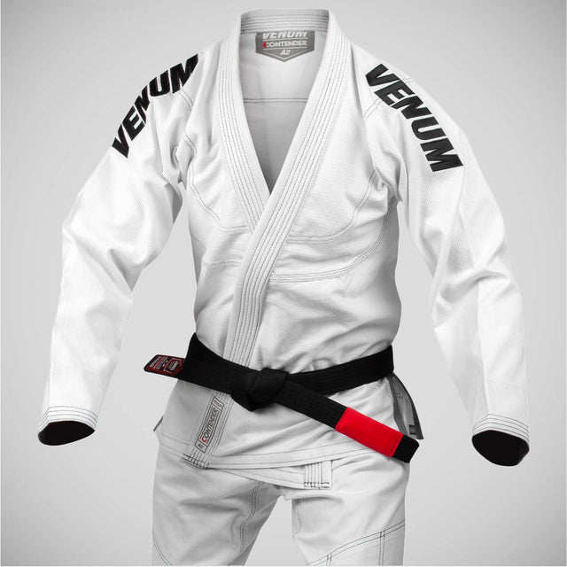 White Venum Contender Evo BJJ Gi    at Bytomic Trade and Wholesale