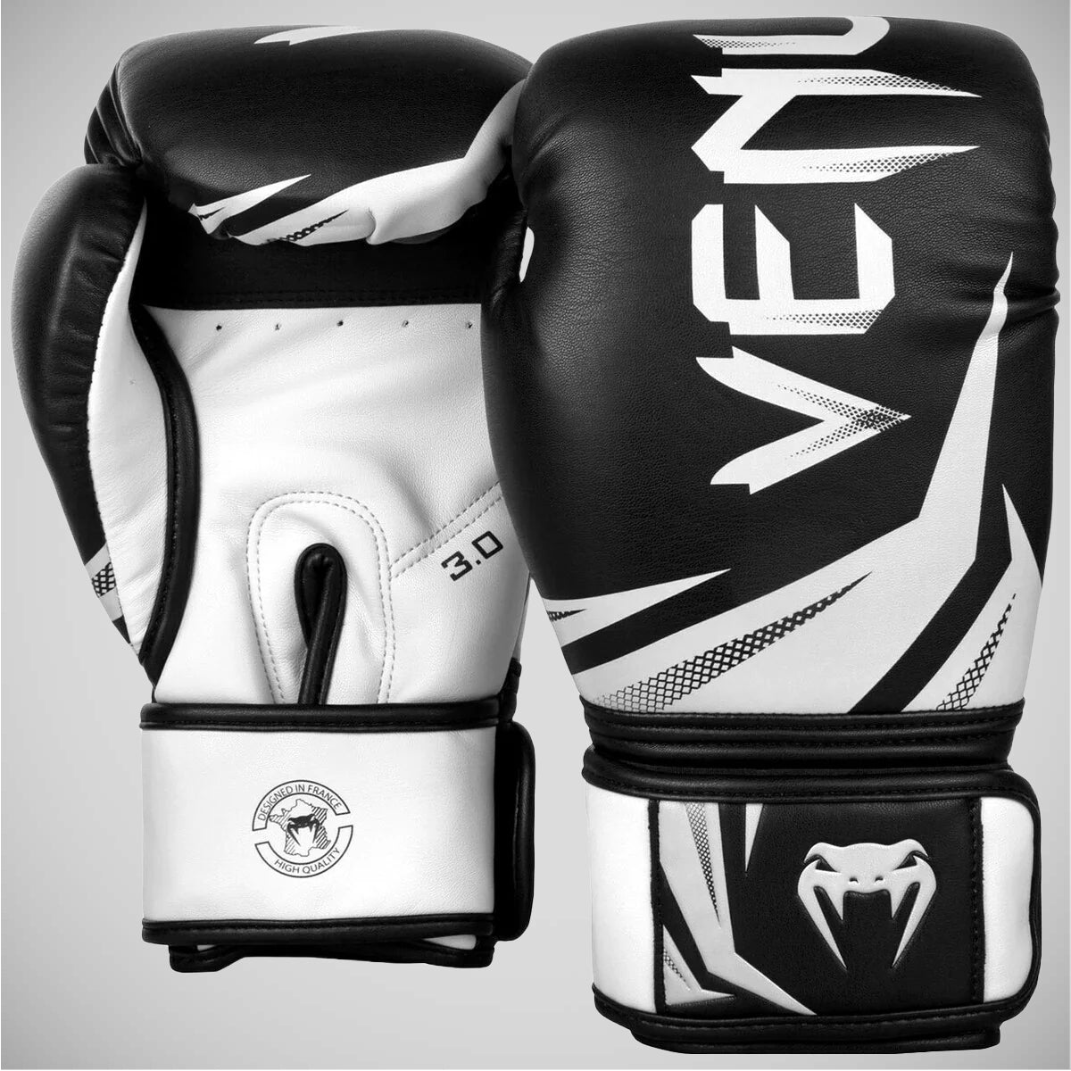 Venum Challenger 3.0 Boxing Gloves Black/White    at Bytomic Trade and Wholesale