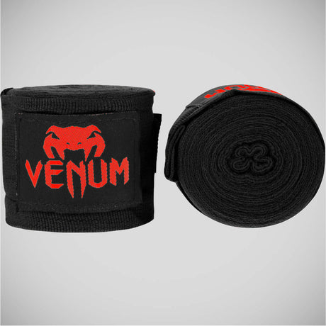 Black/Red Venum Kontact 4m Hand Wraps    at Bytomic Trade and Wholesale
