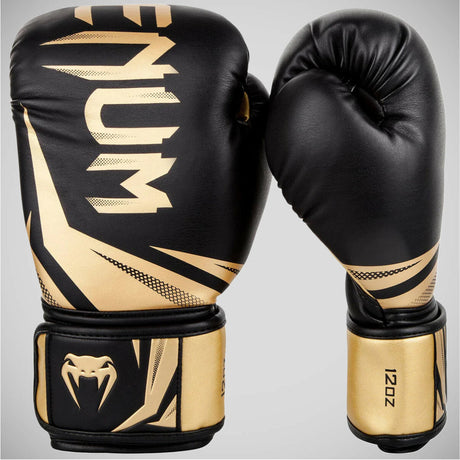Venum Challenger 3.0 Boxing Gloves Black/Gold    at Bytomic Trade and Wholesale