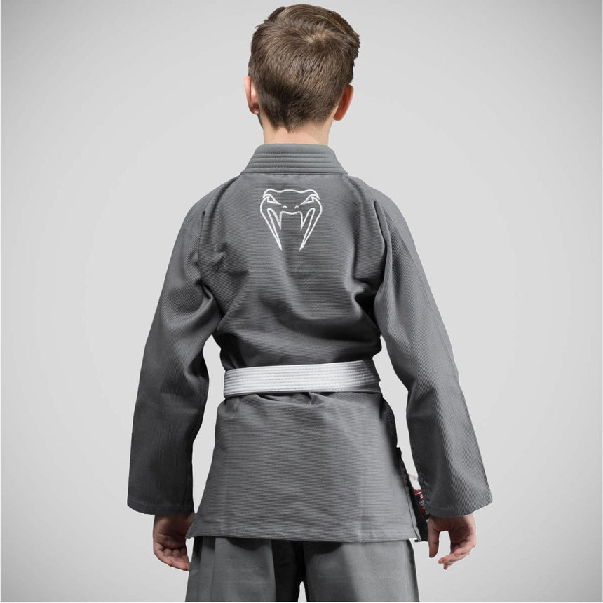 Grey Venum Contender Kids BJJ Gi    at Bytomic Trade and Wholesale