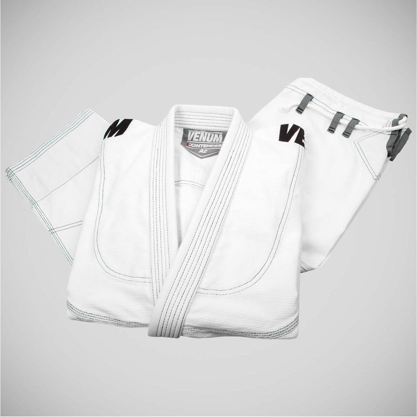 White Venum Contender Evo BJJ Gi    at Bytomic Trade and Wholesale