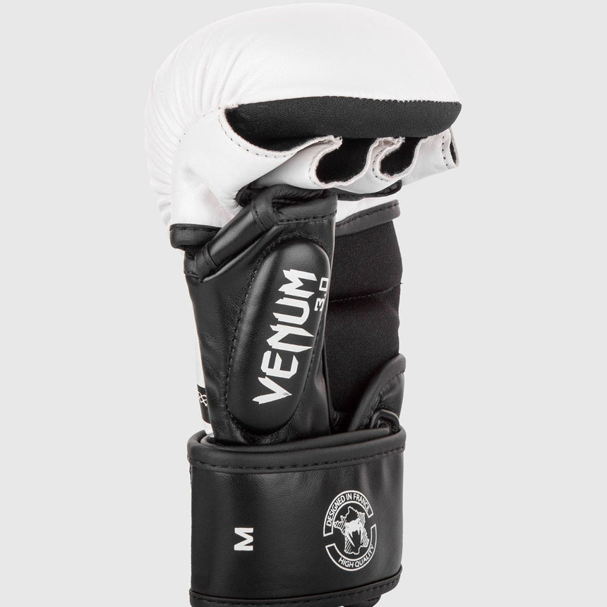 White/Black Venum Challenger 3.0 MMA Sparring Gloves    at Bytomic Trade and Wholesale