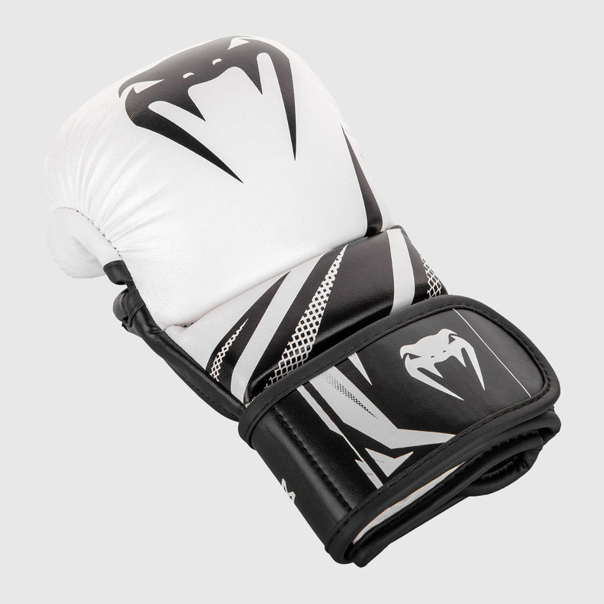 White/Black Venum Challenger 3.0 MMA Sparring Gloves    at Bytomic Trade and Wholesale