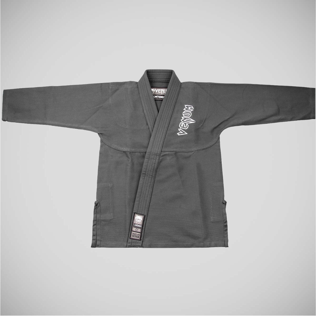 Grey Venum Contender Kids BJJ Gi    at Bytomic Trade and Wholesale