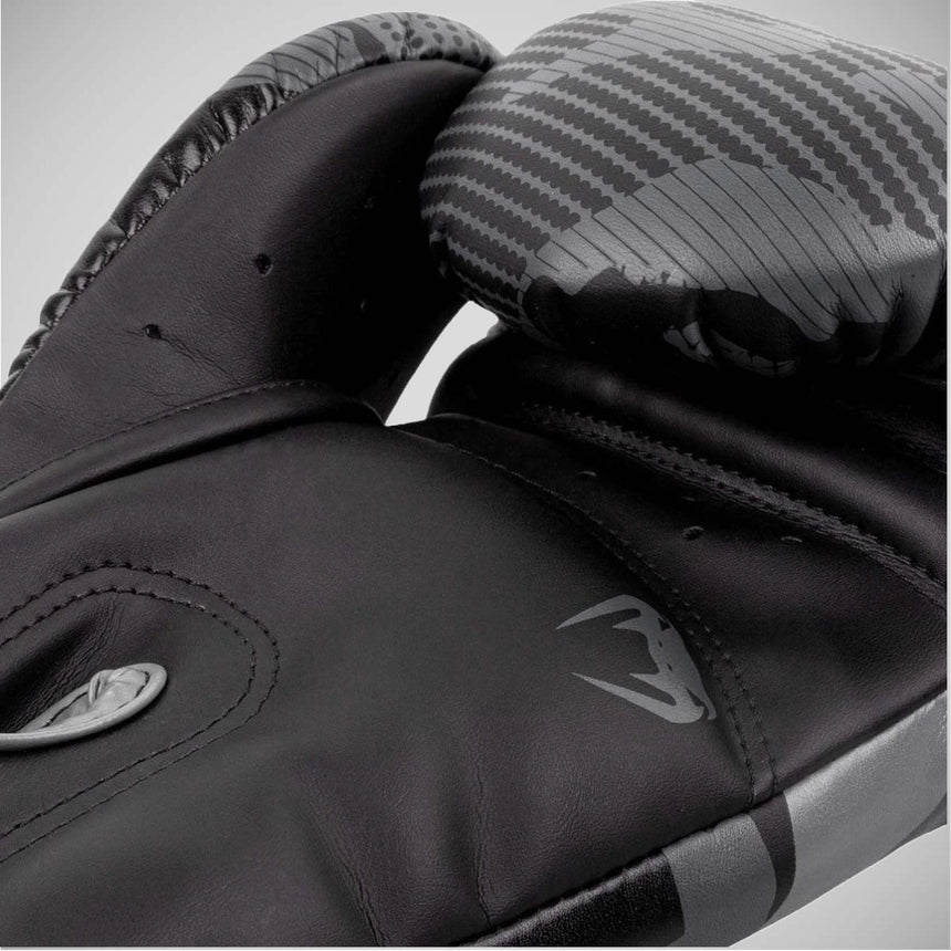 Black/Dark Camo Venum Elite Boxing Gloves    at Bytomic Trade and Wholesale